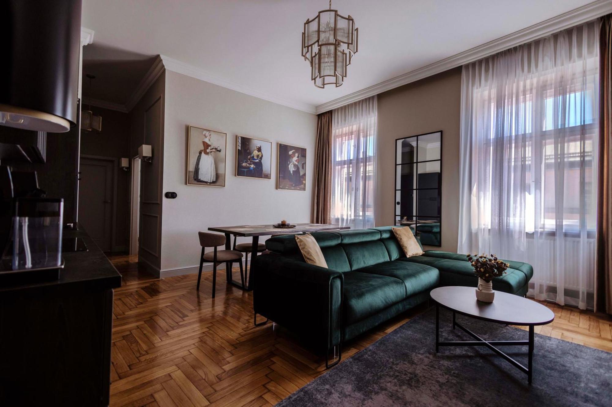 Crown Pearl - Wonderful Apartment, 110Scm, 4 Rooms Krasków Eksteriør bilde