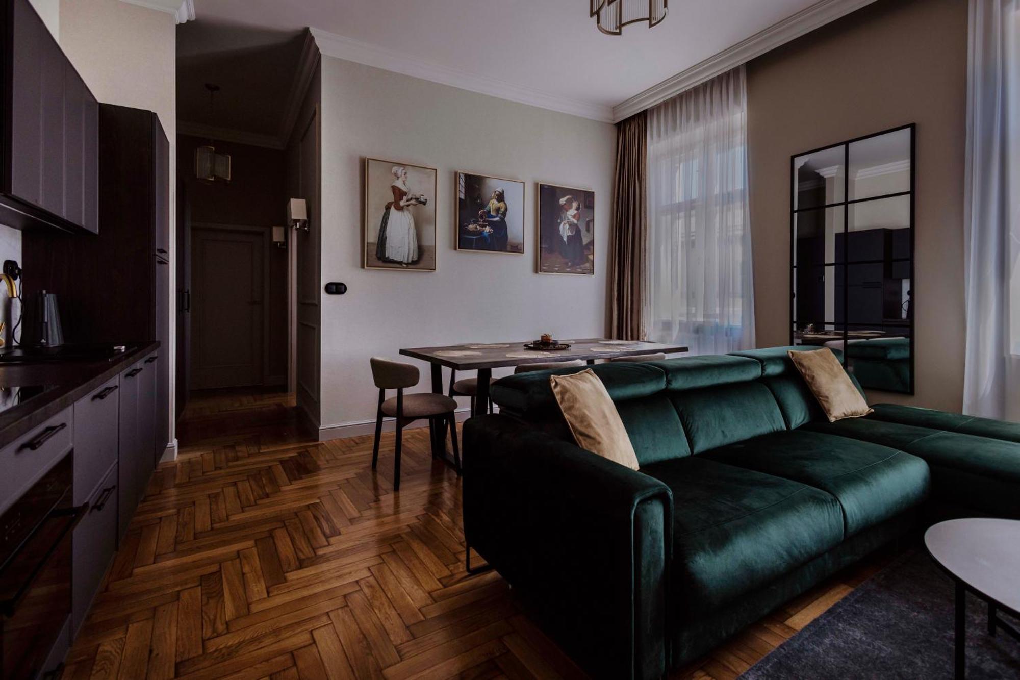 Crown Pearl - Wonderful Apartment, 110Scm, 4 Rooms Krasków Eksteriør bilde