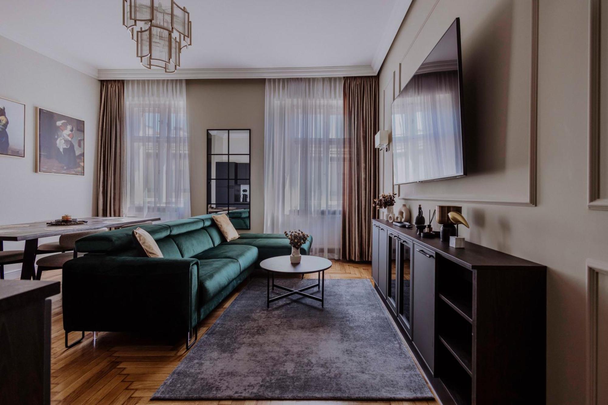 Crown Pearl - Wonderful Apartment, 110Scm, 4 Rooms Krasków Eksteriør bilde