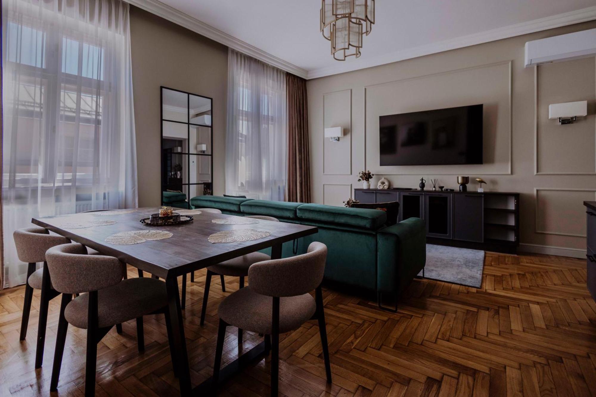 Crown Pearl - Wonderful Apartment, 110Scm, 4 Rooms Krasków Eksteriør bilde